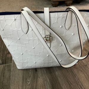 Kate Spade white tote
